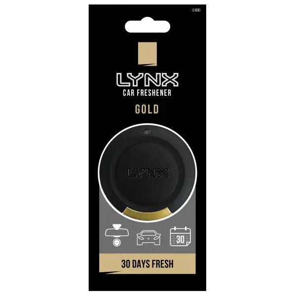 Lynx Gold – 3D Hanging Air Freshener