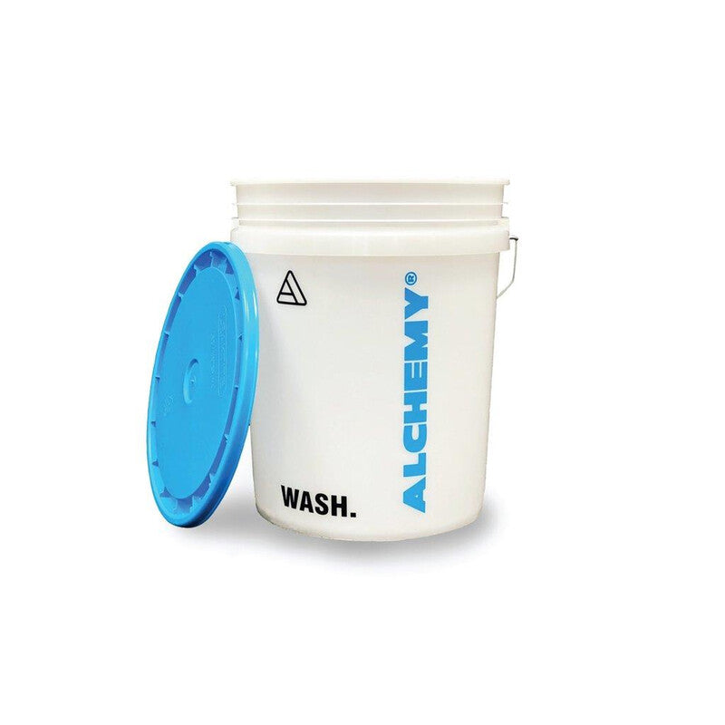 Alchemy White Bucket with Snap On Lid