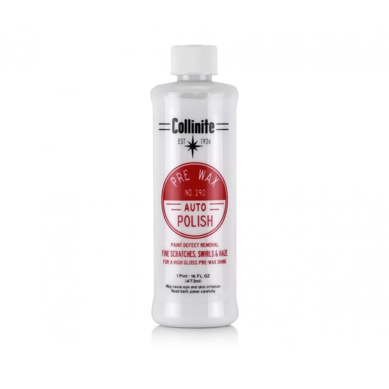 Collinite No. 390 Pre-Wax Auto Polish - 473ml