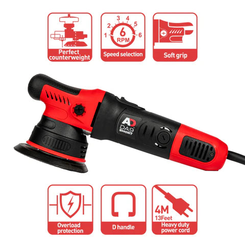 Autobrite Direct DA9 9MM Dual Action Machine Polisher