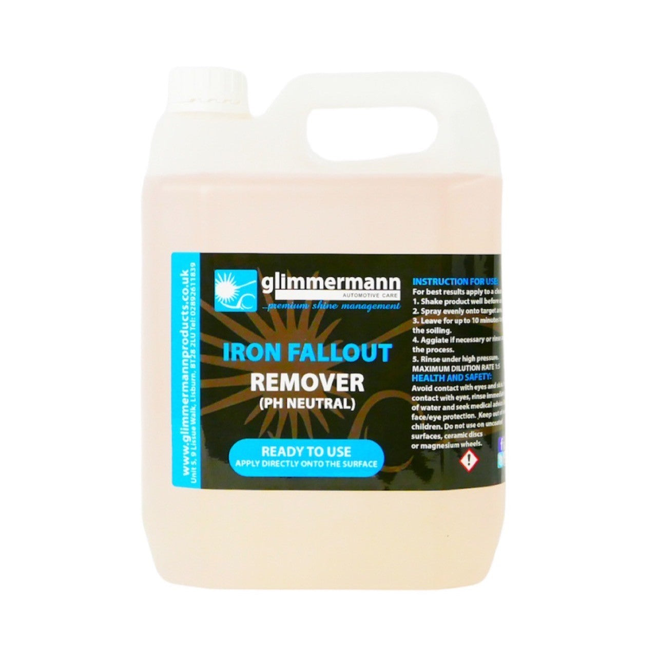 Glimmermann Iron Fallout Remover 5L