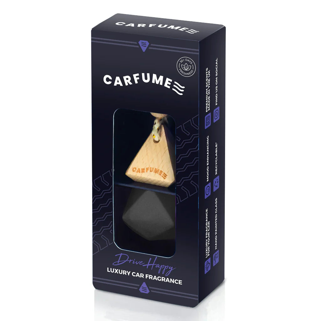 Carfume Hanging Diffuser Air Freshener - Frozen Black