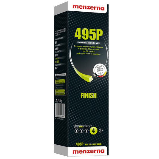 Menzerna 495P White Finishing Solid Compound - HALF BAR