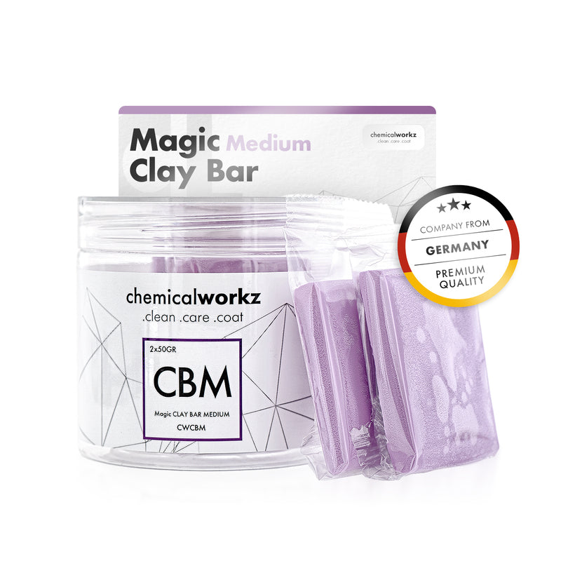 Chemicalworkz Magic Clay Bar 2x 50g – Medium