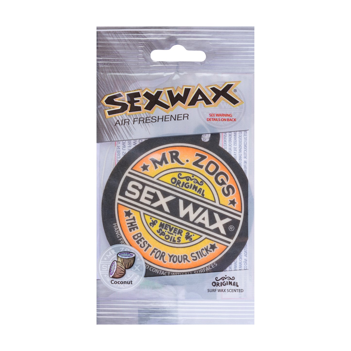Mr Zog's SEXWAX AIR FRESHENER - Coconut