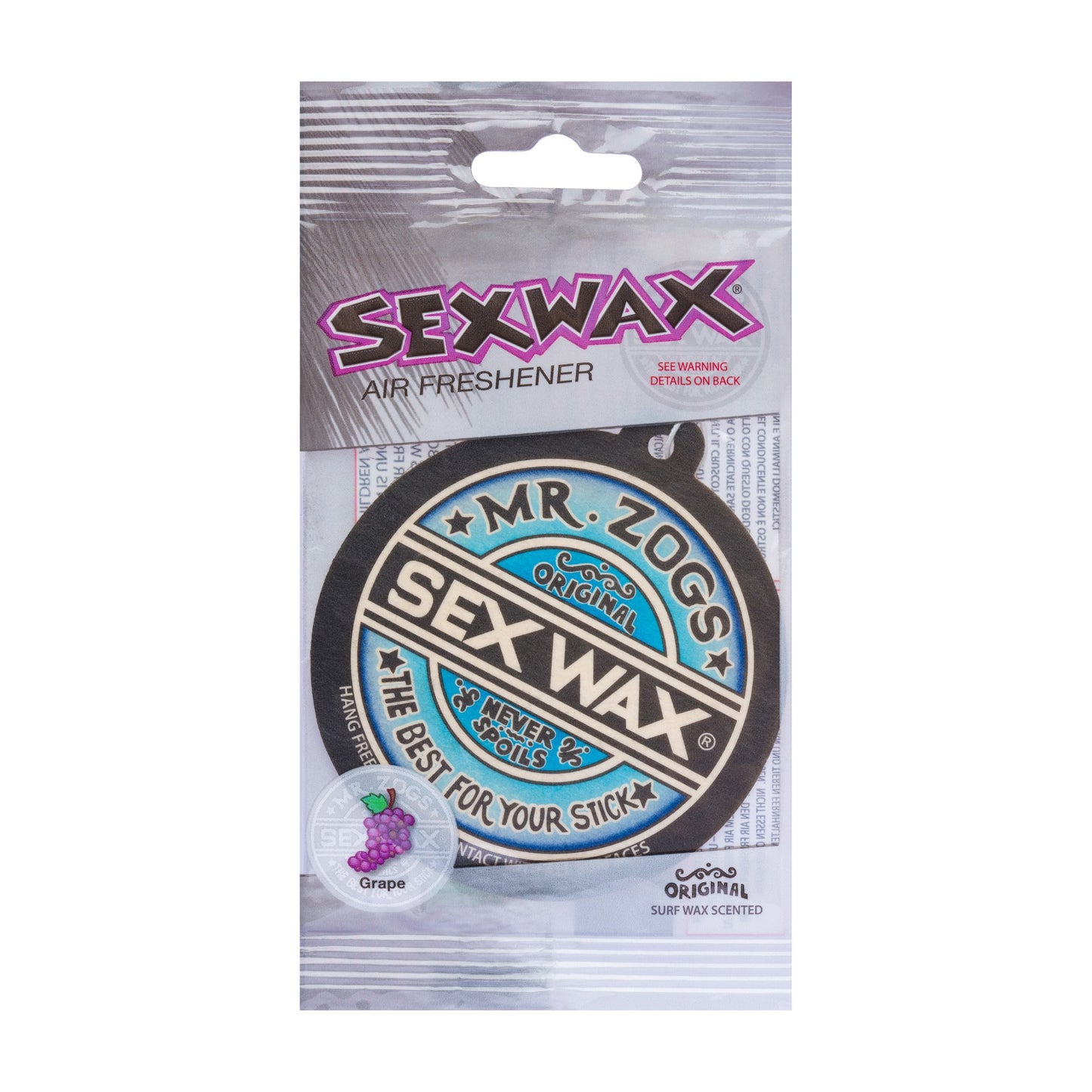 Mr Zog's SEXWAX AIR FRESHENER - Grape