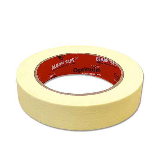 Demon Tape Optimum 110°C Masking Tape 24mm x 50m (1")