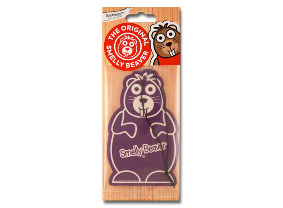 Smelly Beaver Air Freshener - BUBBLEGUM