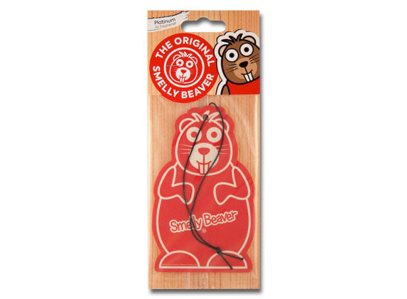 Smelly Beaver Air Freshener - PLATINUM
