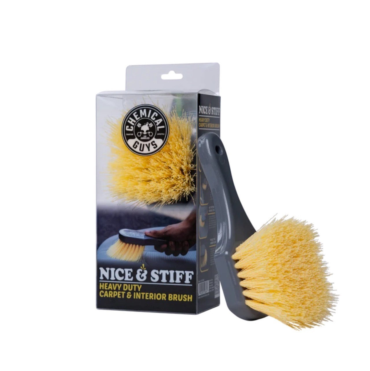 Chemical Guys NICE & STIFF HEAVY DUTY CARPET & INTERIOR BRUSH