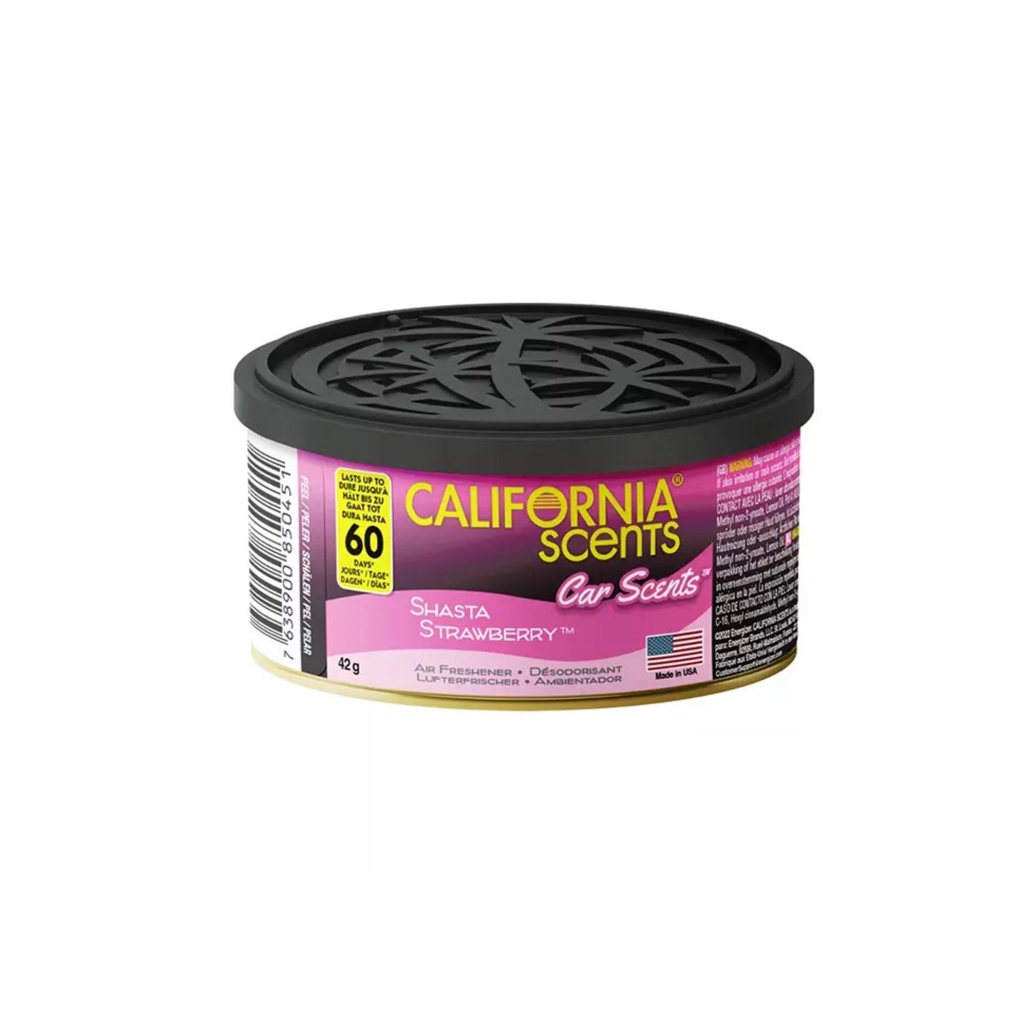 California Scents - Car Scents Air Freshener - Shasta Strawberry
