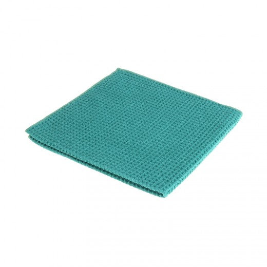 Dodo Juice Mint Merkin - waffle-weave microfibre glass cloth