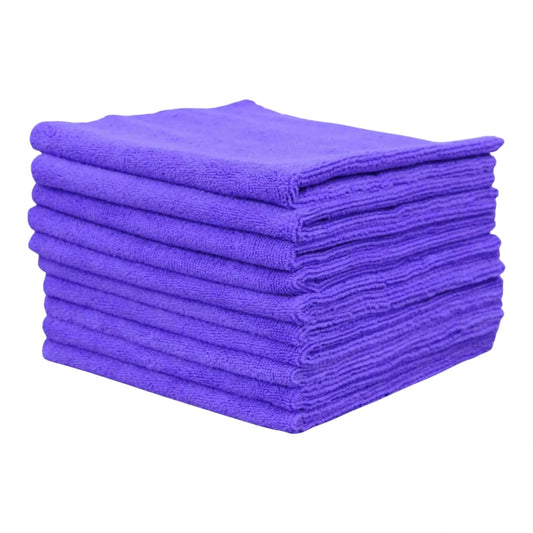 *NEW* TCS Premium Purple Edgeless 40x40 Mircofibre Cloths