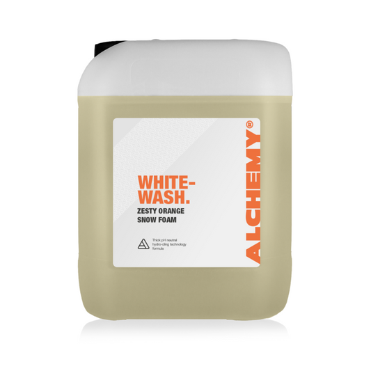 Alchemy Whitewash Zesty Orange Snow Foam 5 Litre