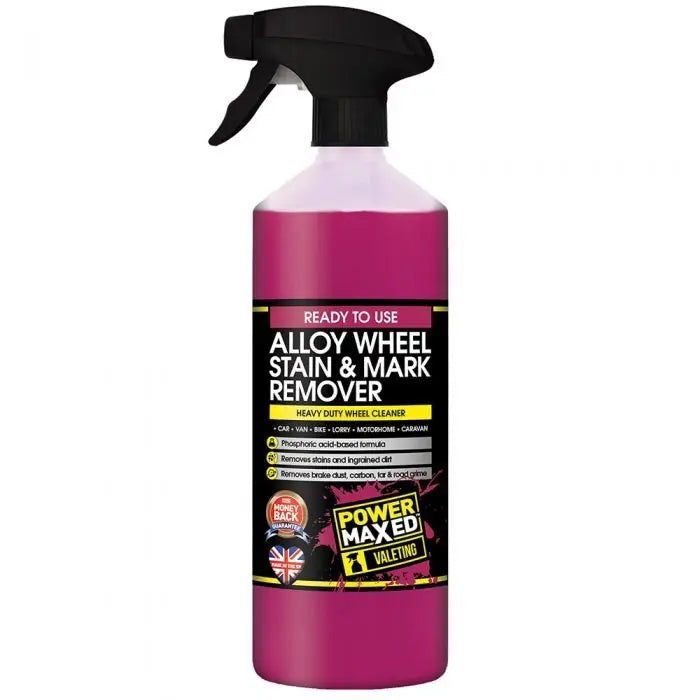 Power Maxed Alloy Wheel Stain & Mark Remover 1L