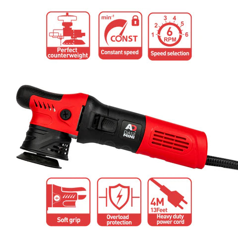 Autobrite Direct DA12 Mini 12MM Dual Action Machine Polisher