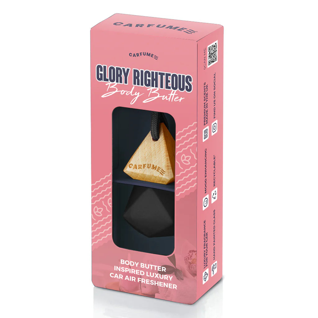 Limited Edition Glory Righteous Body Butter Carfume Air Freshener