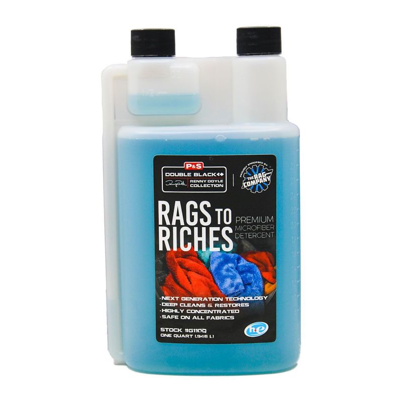 P&S Rags to Riches Microfibre Detergent 32oz 946ml