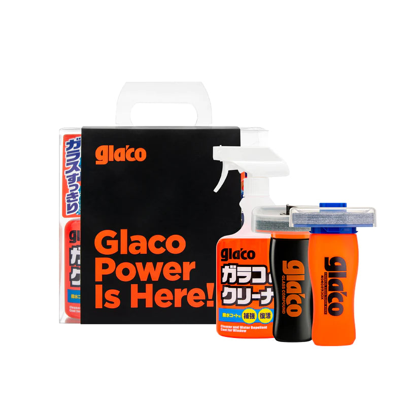 *NEW* SOFT99 Glaco DX Glass Sealant Kit 3pcs