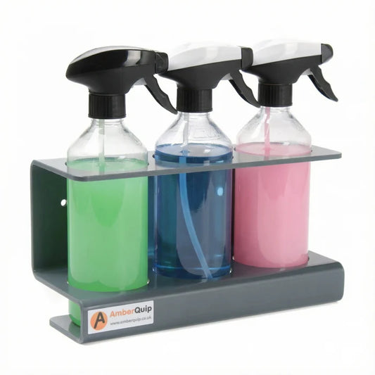 *NEW* 500ml Spray Trigger Bottles Storage Holder