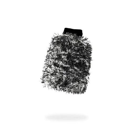 FibreKing Gold Label Korean Microfibre Wash Mitt - Grey
