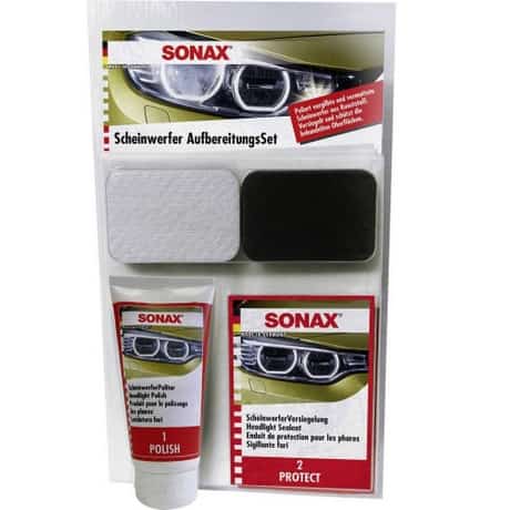 SONAX Headlight Restoration Set