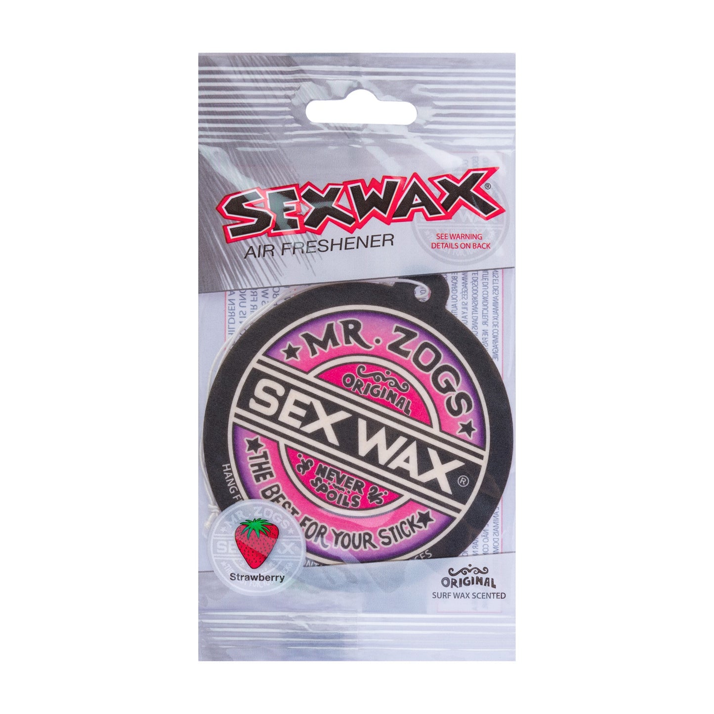 Mr Zog's SEXWAX AIR FRESHENER - Strawberry