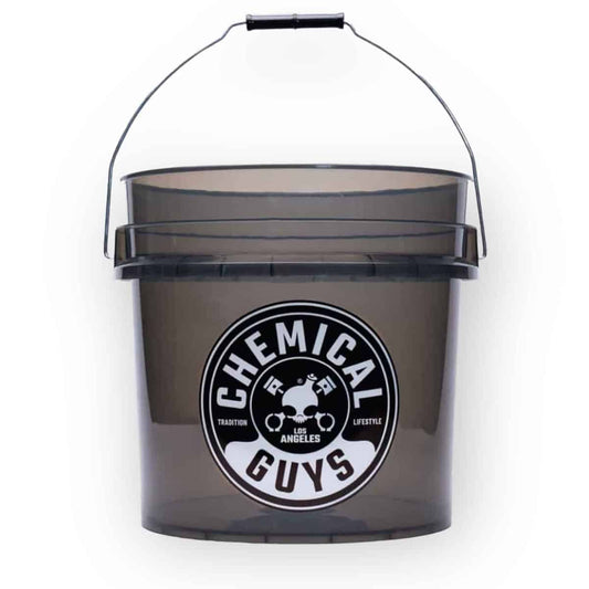 Chemical Guys HEAVY DUTY DETAILING BUCKET - SMOKED OBSIDIAN BLACK
