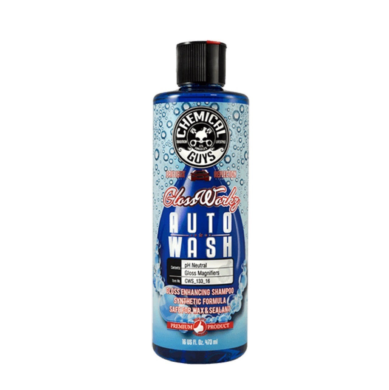 Chemical Guys GLOSSWORKZ GLOSS BOOSTER AUTO WASH